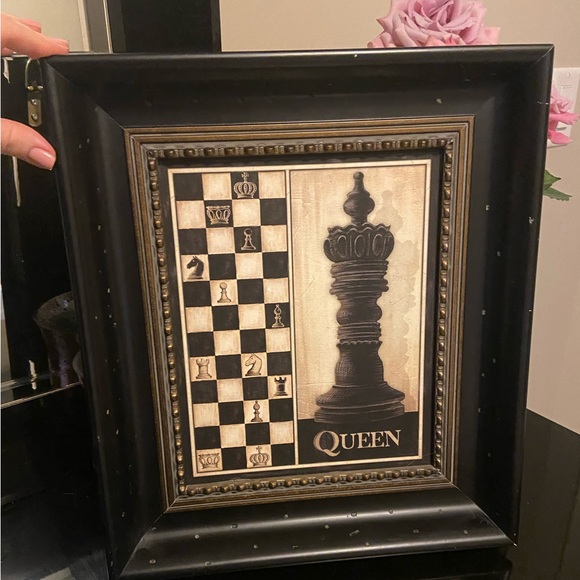 Queen Chess Painting - Picture 7 of 8